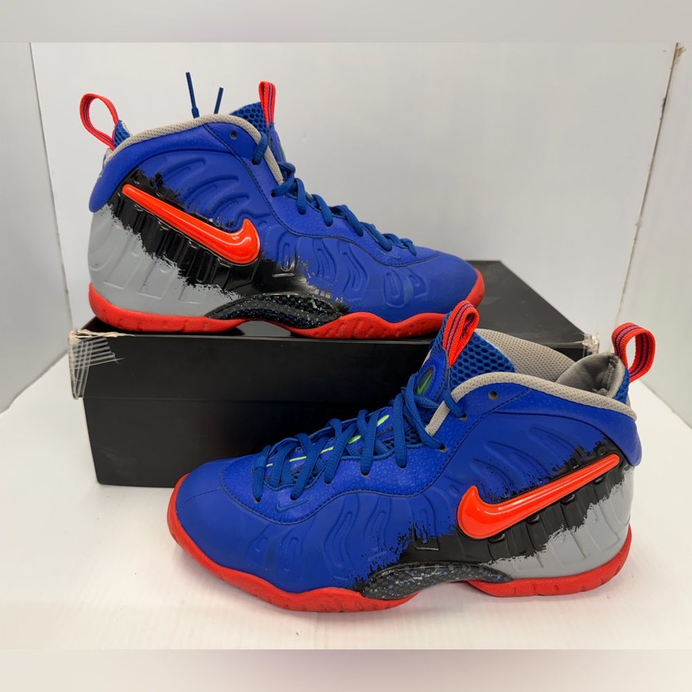 Nike Little Posite Pro NERF (GS) Kids Sneakers Size 7Y 644792-403